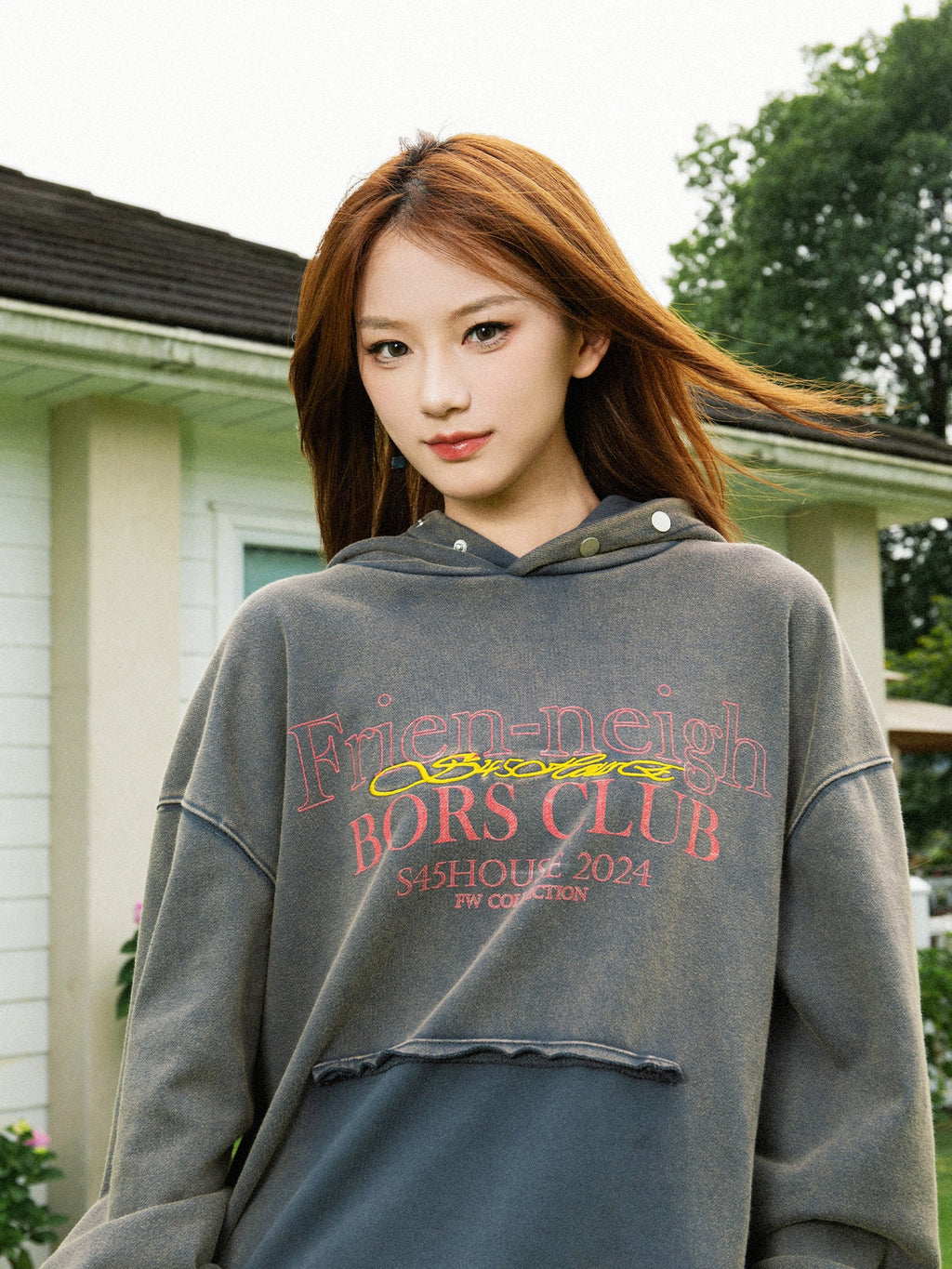 S45 Washed Aging Hoodie