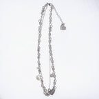 NboStore Zirconia Daisy couple Necklace