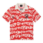 MEDM Full Print Design Short Sleeved Shirt