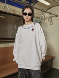 DICETINY Dice Chain Embroidered Sweatshirt