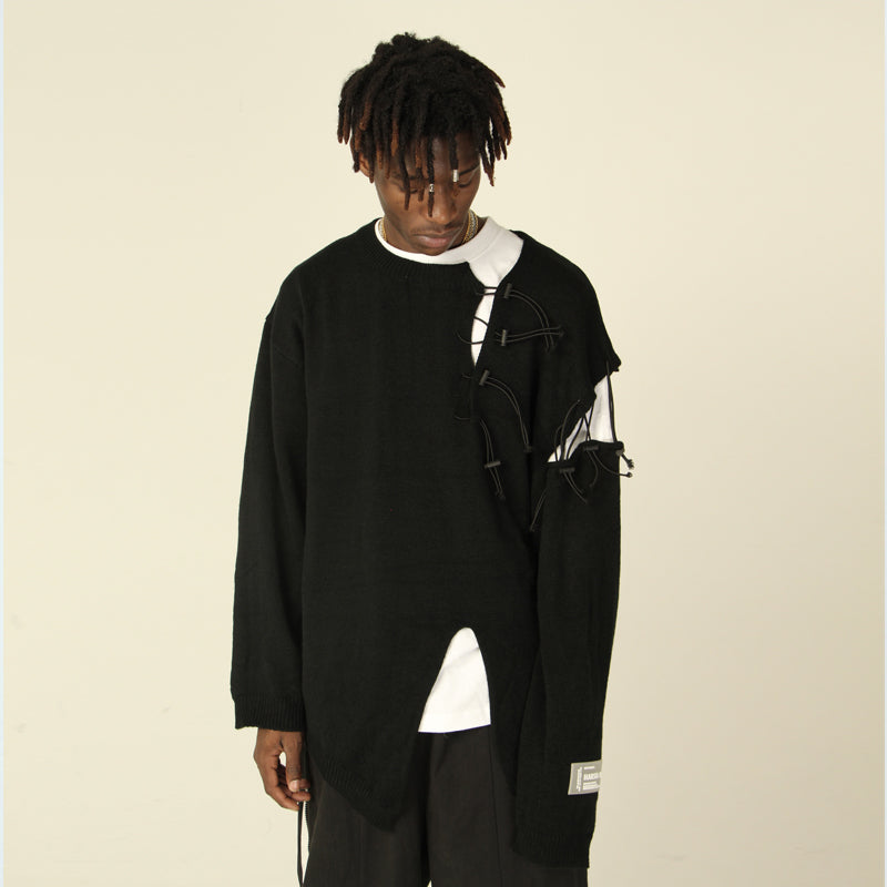 Harsh and Cruel Destruction Knit Sweater