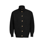 F3F Select High Neck Collar Button Knit Cardigan