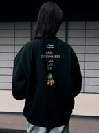 AFGK Parade Letter Print Sweatshirt