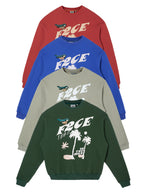 F2CE LOGO Foam Creative Print Embroidery Sweatshirts