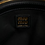 Shiny Softy Calfskin Ivy Bag Black