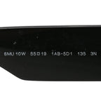 Acetate Glimpse Sunglasses SMU 10W Black
