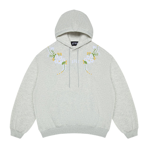 AFGK Daisy 3D Embroidery Printed Hoodie