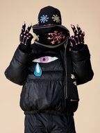 EVILKNIGHT(EK) Jacquard Versatile Warm Scarf