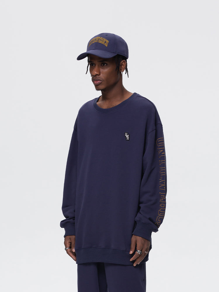 UNTILWERICH Logo Embroidered Sweatshirt