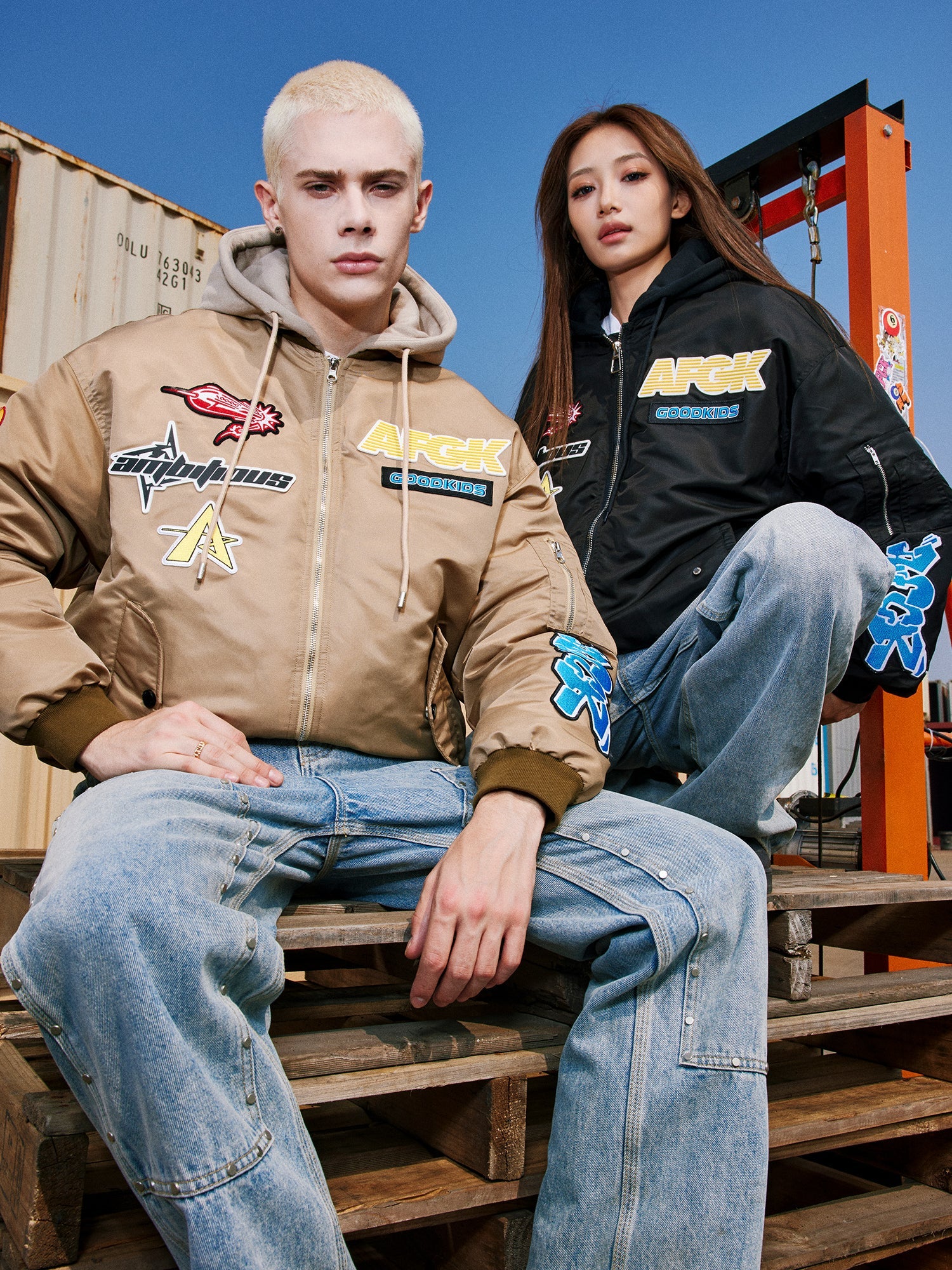 AFGK Hooded MA-1 Jacket