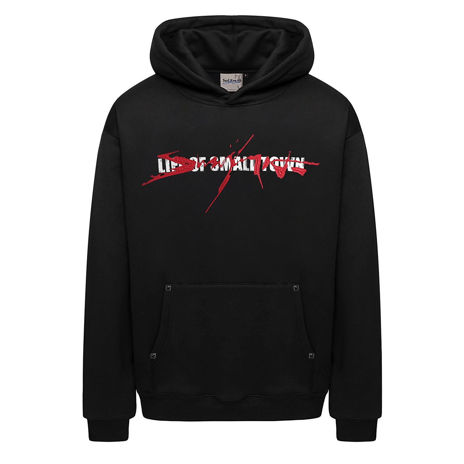 Small Town Kid Arsenal Logo Print Hoodie