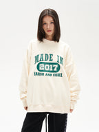 Harsh and Cruel Retro Theme Round Neck Sweatshirts