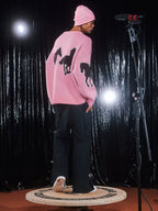 AFGK Dark Horse Jacquard Knit Sweater