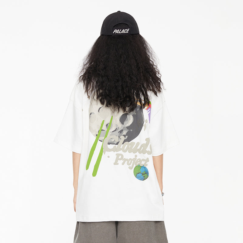 F2CE Foam Moon Print Tee