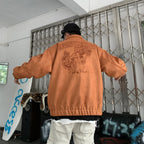 F3F Select Embroidered Suede Lapel Jacket