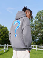 AFGK Embroidery Question Mark Hoodie