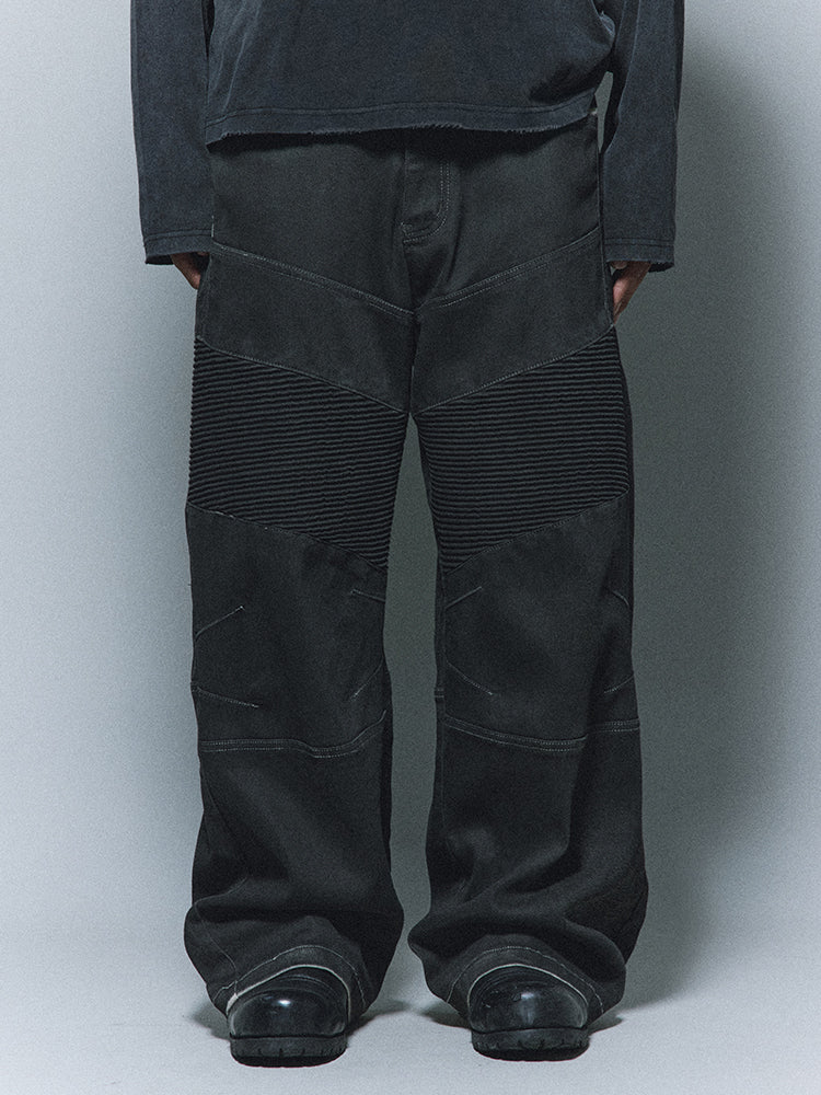 ANTIDOTE Wasteland Spray Dirty Motorcycle Pants