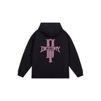 DICETINY Bunny Girl Lace Logo Hoodie