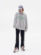 Harsh and Cruel Half Zipper POLO Sweatshirts