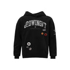 F3F Select Embroidered Faux Suede Hoodie
