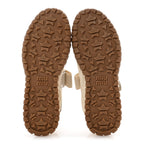 Technical Fabric Suede Womens Tyre Ballerina Flats 36.5 Ivory