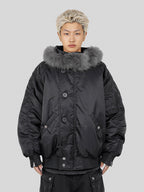 UNDERWATER  N-2B Waterproof Nylon Bomber Jacket