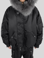 UNDERWATER  N-2B Waterproof Nylon Bomber Jacket