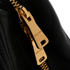 Vitello Daino Caribu Tote Black