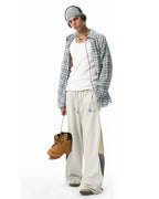 JHYQ Side Stripe Baggy Sweatpants