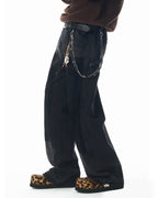 JHYQ Mesh Stitching Double Knee Jeans