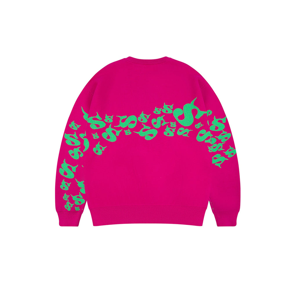 S45 Monster Spoof Logo Knit Sweater