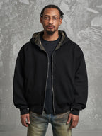 F3F Select Reversible Camouflage Zip Up Hoodie