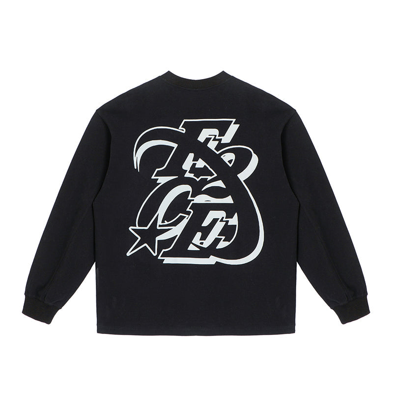 F2CE Basic Printing Logo Long Sleeved Tee