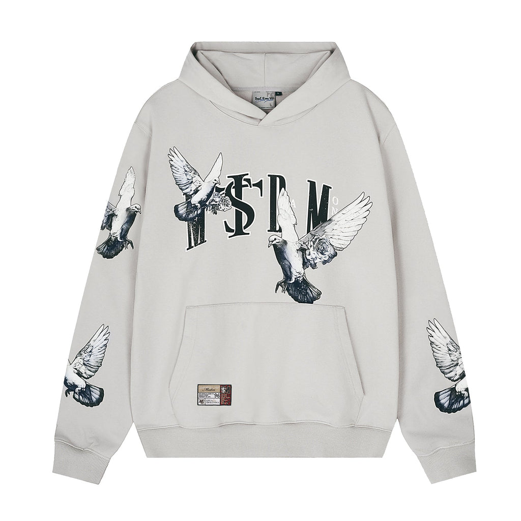 Small Town Kid x MEDM Peace Dove Logo Hoodie