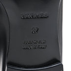 Toile De Coton Calfskin Womens Paris Loafers 37 Black Prunoir