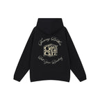 DICETINY Dice Roll Foam Letter Print Hoodie