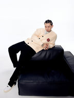AFGK Lucky Clover Knit Sweater Cardigan