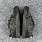 (KIDS) Travis Scott x Air Jordan 1 Low OG SP 'Black Phantom'