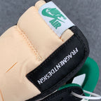 (Custom) Air Jordan 1 Low 'Black Green'