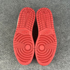 (CUSTOM) Air JORDAN 1 LOW 'BLACK RED'