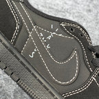 (KIDS) Travis Scott x Air Jordan 1 Low OG SP 'Black Phantom'