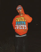 EVETS Foam Logo Graphic Hoodie