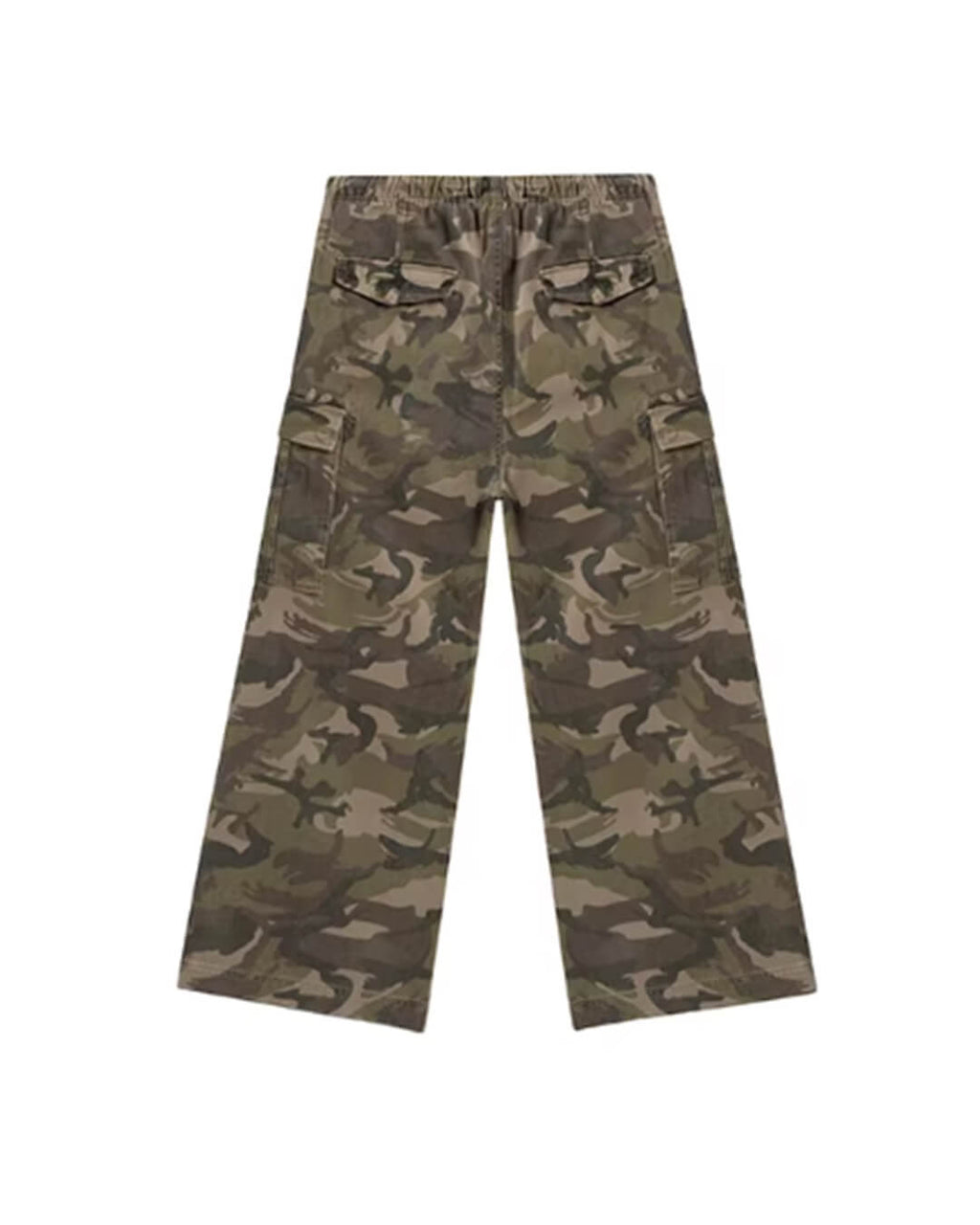 JHYQ Camouflage Drawstring Baggy Cargo Pants