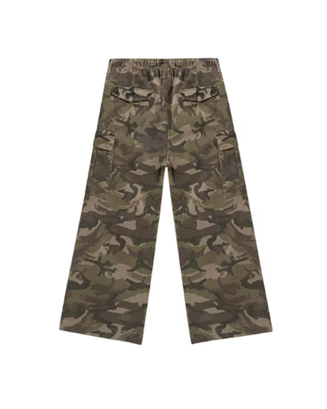 JHYQ Camouflage Drawstring Baggy Cargo Pants