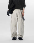 JHYQ Distressed Multi Pocket Baggy Cargo Pants