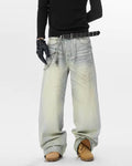 JHYQ Heavy Washed Vintage Jeans