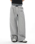 JHYQ Logo Patch Baggy Sweatpants