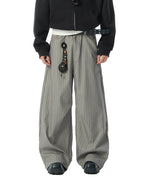 JHYQ Pinstripe Wide Leg Suit Pants
