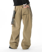 JHYQ Pleated Machete Baggy Work Pants