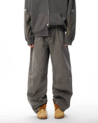 JHYQ Washed 3D Seam Baggy Work Jeans